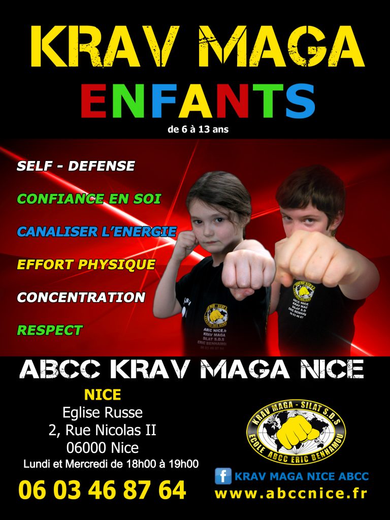 Eric benhamou Club Enfant ABCC Nice Krav Maga