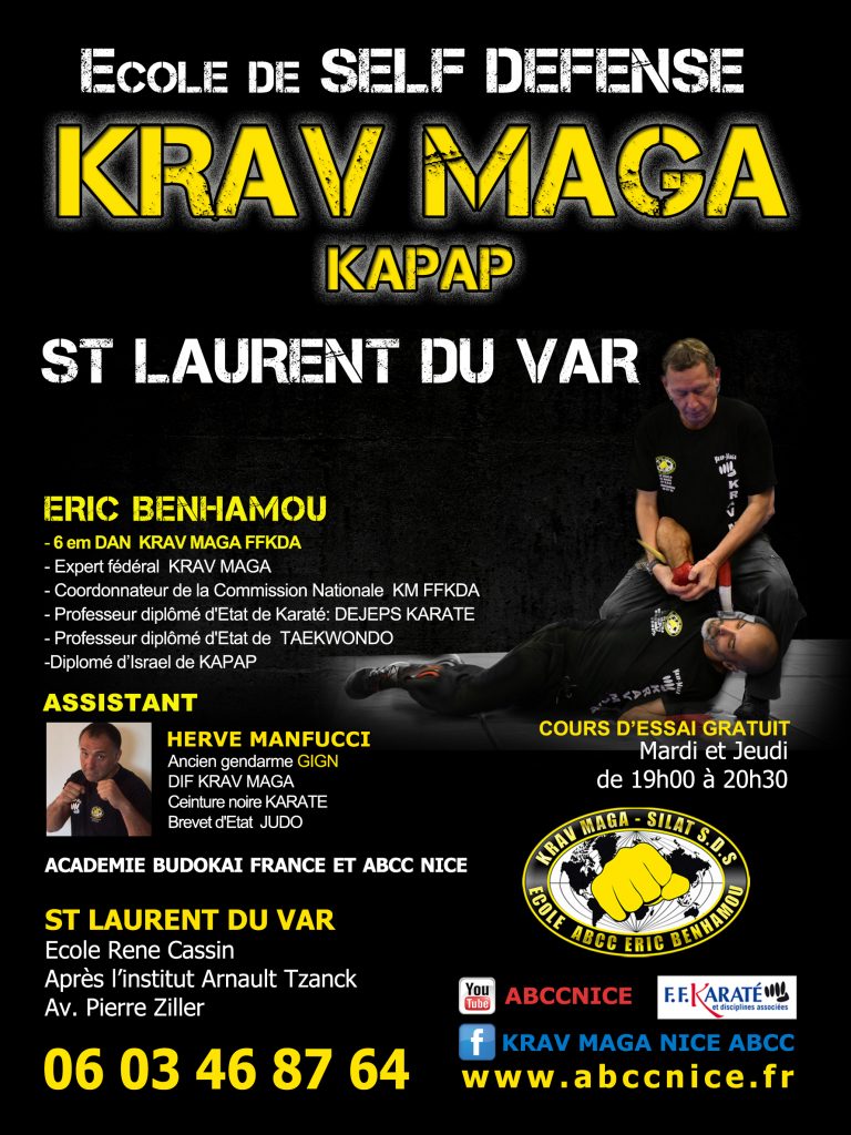 Ecole ABCC Krav Maga Eric benhamou St Laurent Du Var
