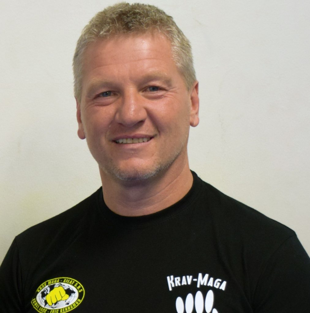Hervé Pescarzoli ceinture noir Krav Maga 1ere Dan FFK